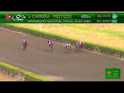 2017-36M La Resbalosa II (mest.) dic. 3, 2017 - Hipódromo Miguel Salem Dibo