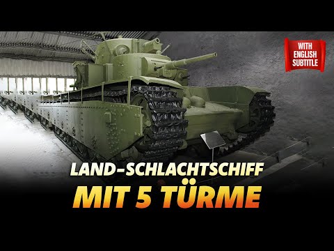 Das Landschlachtschiff: Schwerer Panzer T-35 | Gedankenblitz