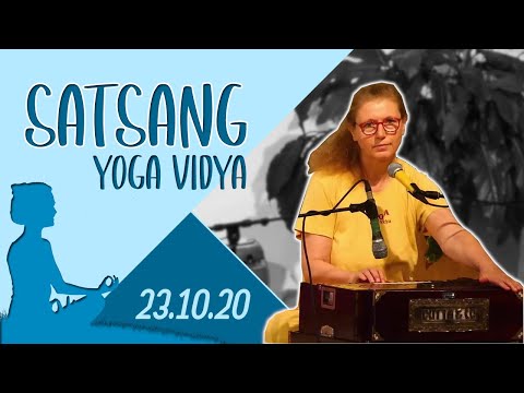 Satsang + Meditation + Mantrasingen + Arati mit Ananda Devi - Yoga Vidya live 07.00 Uhr - 23.10.2020
