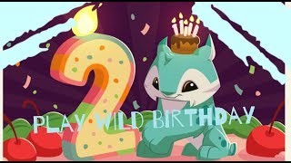 Animal Jam Play Wild Second Birthday Party And Birthday Party Hat Promo Code