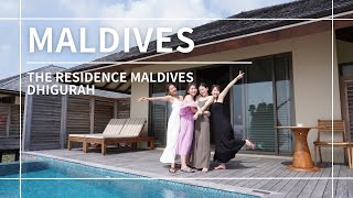 【モルディブvlog】ハウスリーフでシュノーケル尽くし🧜‍♀️🪸THE RESIDENCE MALDIVES最高💗