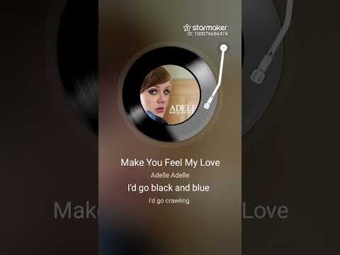 Make you feel my love by Adele. Cover. 🎶🎤👍😉