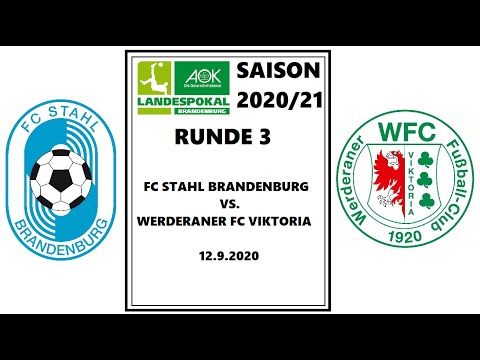 Saison 2020/21 AOK Landespokal Brandenburg Runde 3 FC Stahl Brandenburg vs.Werderaner FC (12.9.2020)
