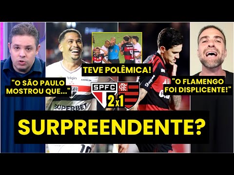 "O SÃO PAULO É GIGANTE!!! E o FLAMENGO DE NOVO MOSTROU que..." VIRADA TRICOLOR e POLÊMICA!