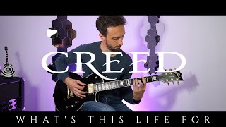 How to play What's this life for by CREED - INTRO tutorial W/TABS
