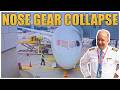 Lufthansa 787 COLLAPSES at the Gate! - Pilot Reacts