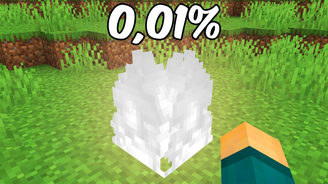 Encontrei Blocos mais RAROS do Minecraft