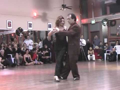  Giselle Anne  and  Gustavo Naveira  are  dancing  to  the  tango  "  Indio Manso  "  by  Carlos di Sarli