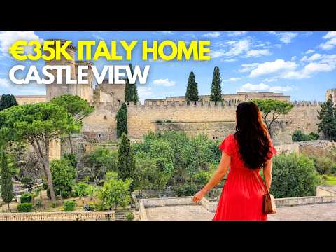 Inside a €35,000 Italian Home with Castle Views: Would You Live Here?
