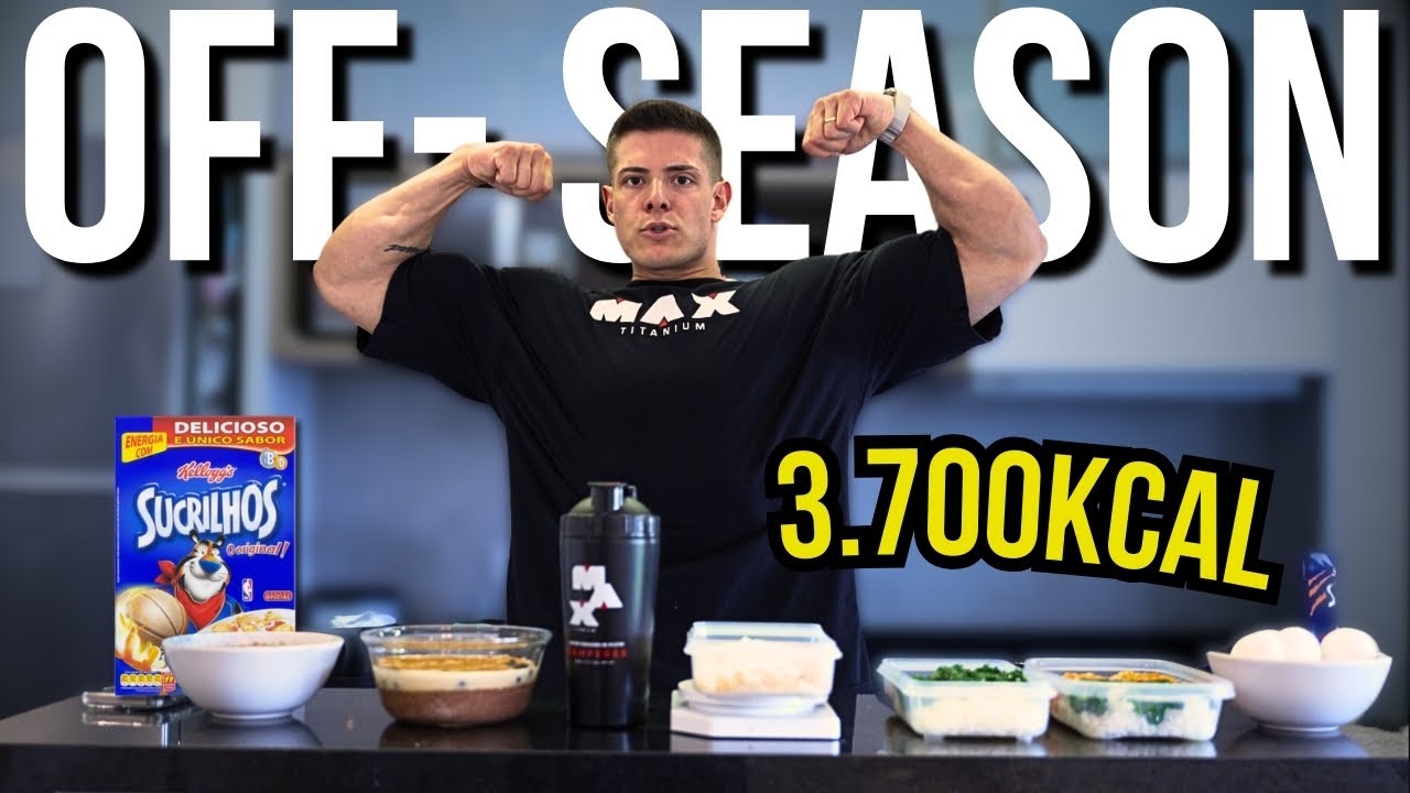 EVERYTHING I EAT IN A DAY TO GAIN MUSCLE IN BULKING!