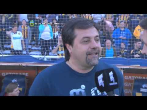 Caruso: "Hay que seguir..." Central 0 - Arsenal 0. Fecha 23. Primera División 2015. FPT.