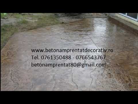 Beton Amprentat Sângeru de Pădure - Mureș Tel.0761350488 -0766543767