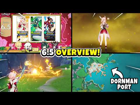 6.5 IS INSANE! Confirmed Banners, Events, Primogems, New Map, Bosses - Genshin Impact