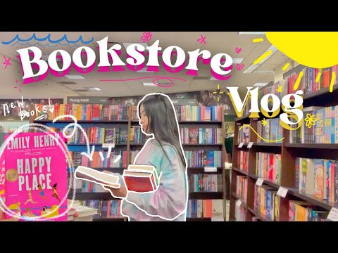 Spring Bookstore Vlog 📖🌷: Barnes & Noble, Book Haul, Happy Place, leituras de primavera e verão, Booktok,TBR