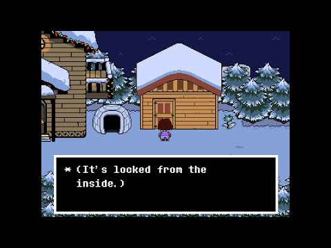Undertale (True Pacifist) - It's locked from the inside