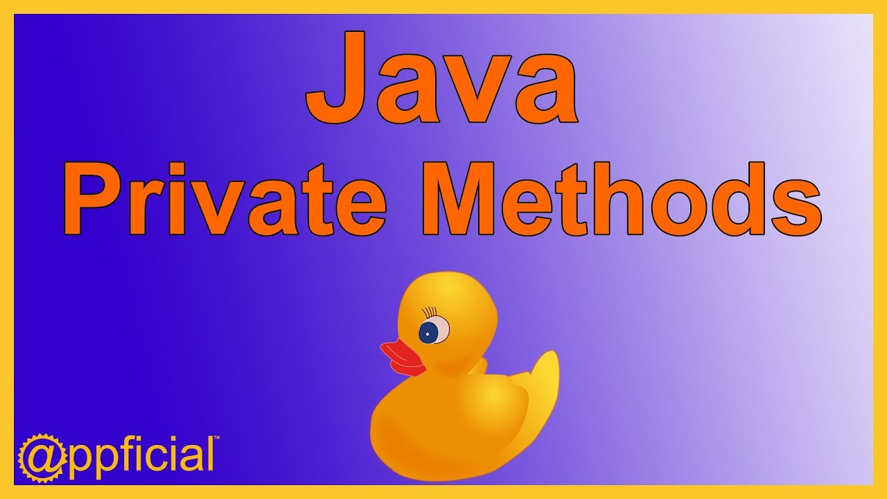 Private Helper Methods in a Java Class - Private vs. Public Method Example - APPFICIAL
