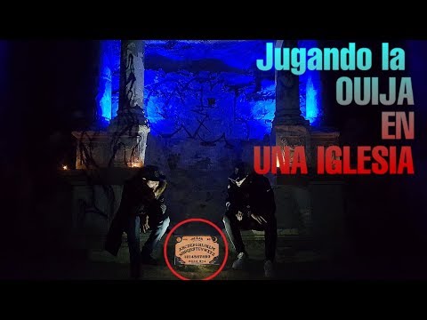 JUGANDO LA #OUIJA EN UNA IGLESIA🕍 ABANDONADA😱