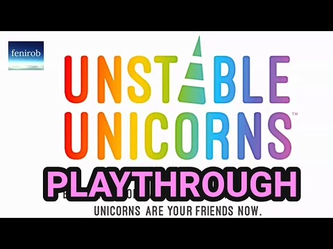 Unstable Unicorns Card Game | Playthrough 