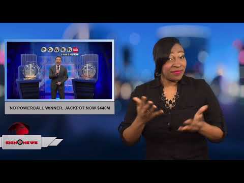 No Powerball winner, jackpot now $440M (ASL 12.31.17)