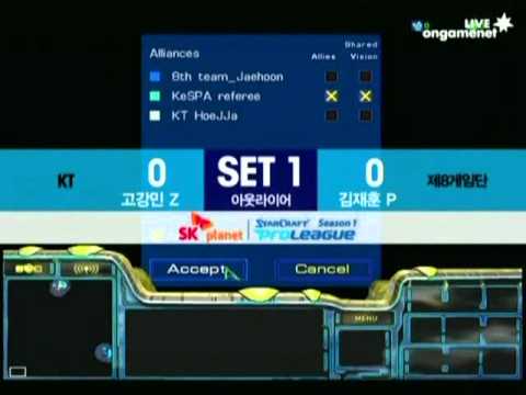 SPL [1.10] HoeJJa (KT) vs Jaehoon (8th) 1set / Outlier