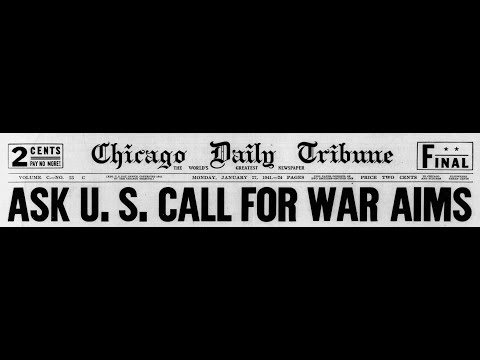 January 27, 1941 World War II Old Time Radio