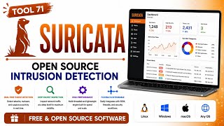 Tool 71 | Suricata: Open Source Intrusion Detection | Free & Open Source Software | Uplatz