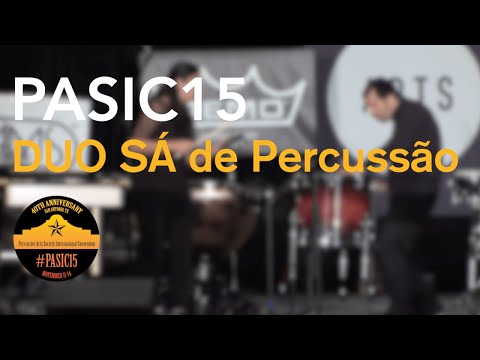 PASIC15 - DUO SÁ de Percussão