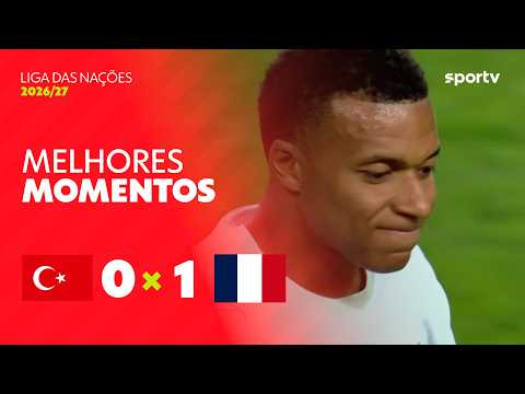 Gols e melhores lances de Turquia x França