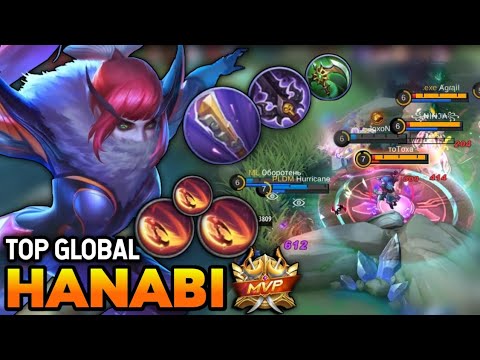 HANABI BEST BUILD 2023 | TOP GLOBAL HANABI GAMEPLAY | MOBILE LEGENDS✓