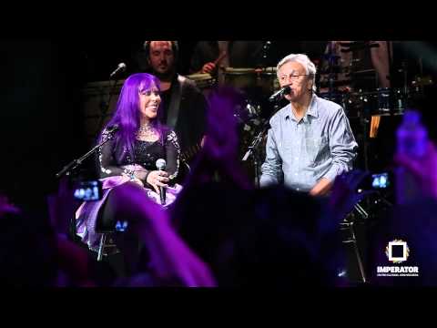 Baby do Brasil e Pedro Baby gravam DVD com participação de Caetano Veloso no Imperator