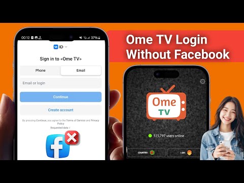 How to login OmeTV without Facebook | Ome TV login with VK