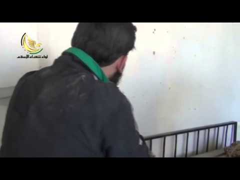 استهداف قوات النظام من قبل لواء شهداء الإسلام في مدينة داريا في محافظة ريف دمشق