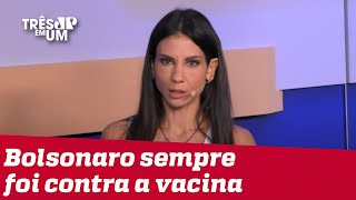 Amanda Klein: Brasil não tinha nenhum, agora tem dois ministros da Saúde