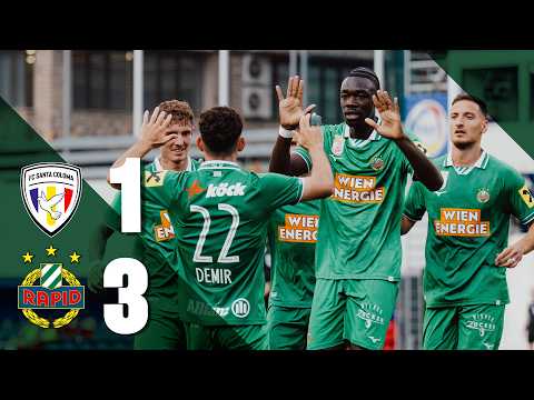 FC Santa Coloma 1-3 SK Sport Klub Rapid Wien