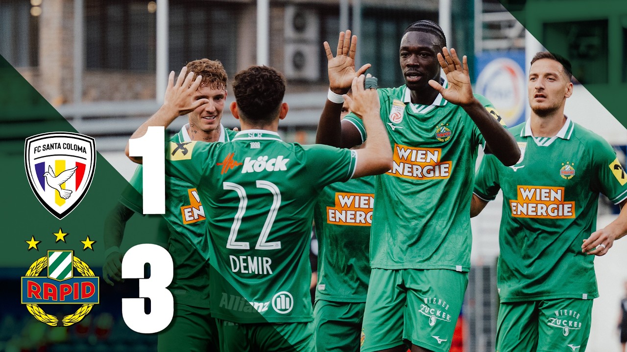 Highlights: FC Santa Coloma – SK Rapid | 23.07.2026