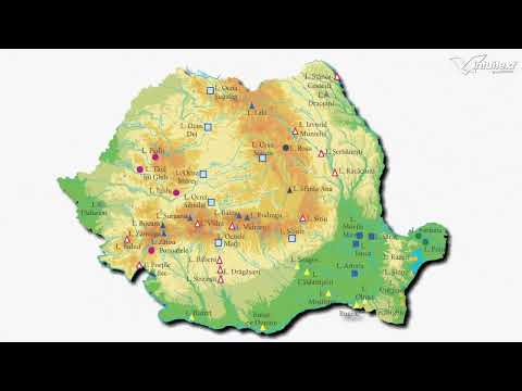Lacurile din România. Geografia României - Manual pentru clasa a VIII-a 2025