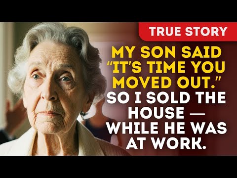 My Son Said “It’s Time You Moved Out” So I Sold The House — While He Was At Work