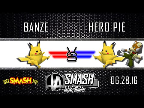 SFS #24 - WF - Banze v Hero Pie SSB64