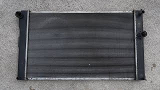 Toyota Prius V Engine Radiator Removal DIY