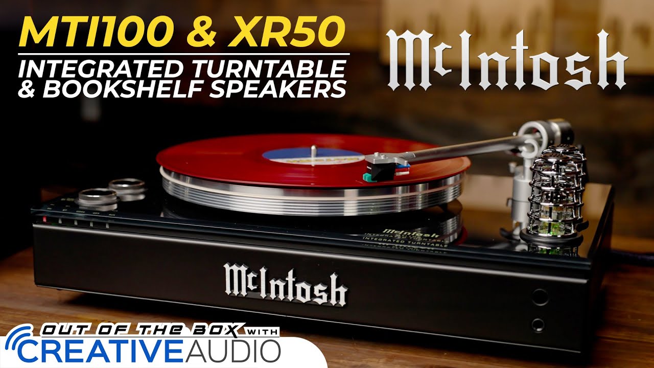 This McIntosh Turntable Might be the Best Ever Made! | MTI100 & XR50 Overview