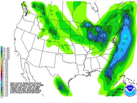 January 13 Weather Xtreme Video - Afternoon Edition