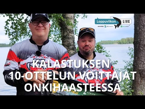 Loppuviikon LivE: Kalastuksen 10-ottelun voittajat onkihaasteessa