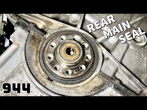 Porsche 944 Project Story – Oil Leak at Rear Crankshaft Seal / Status Update