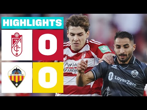 GRANADA CF 0 - 0 CD CASTELLÓN | RESUMEN LALIGA HYPERMOTION