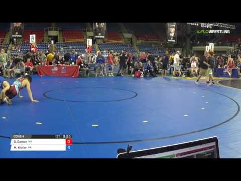 Cadet FS 138 Cons 4 - Dominic Damon (WA) vs. Michael Kistler (PA)