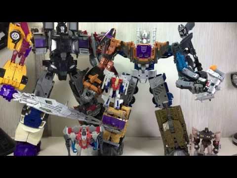 Bruticus Size Comparison with Starscream & Megatron Review