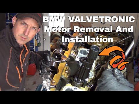 How To Remove Replace Install The VALVETRONIC MOTOR BMW N20 N26 N55 With Torque Specs