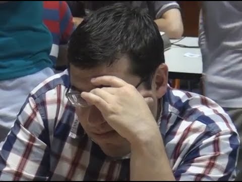 G1 8.2. GM Sergei  Movsesian  - GM Kirill Bryzgalin  1 - 0