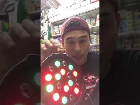 Mr Plug review: โคม Par 18 LED stage light ไฟเวที RGB