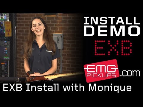 Monique installs the EMG EXB active bass and treble boost